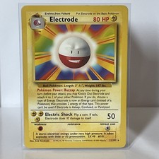 Electrode #21/102 Base Set Pokemon TCG