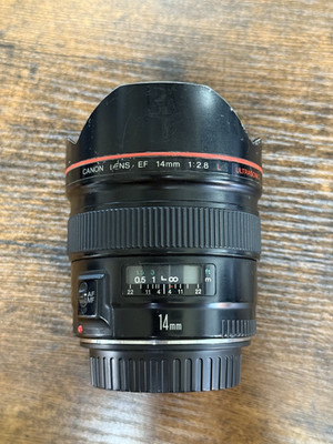 Canon EF 14mm f/2.8 USM Wide Angle Lens - Scratch