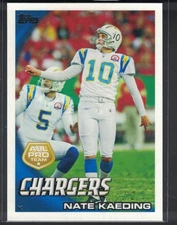 2010 Topps - All Pro Team Nate Kaeding #143 Chargers