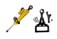 Ammortizzatore di Sterzo Con Kit Montaggio Kawasaki Z1000 03-09/Z750 04-12 Oro