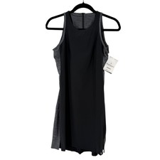Smartwool Women Merino Sport Tank Dress Black Grey XS SW016251001-XS NWT
