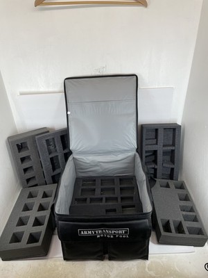 Warhammer Army Transport Motor Pool Miniature Carrying Case with