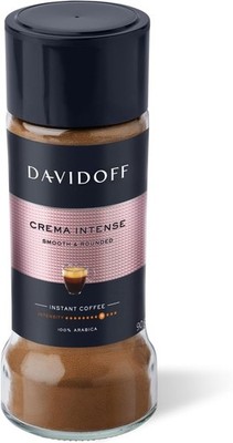 Davidoff. Crema Intense Instant Coffee Powder, Bottle - 9/12 Intensity - 90 Gram