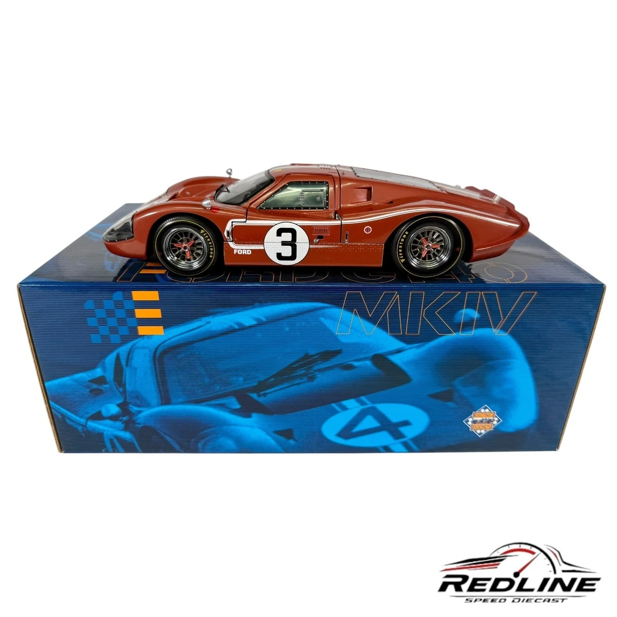 Exoto Ford GT40 Contemporary Manufacture Diecast Cars, Trucks
