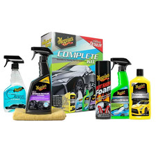 Meguiars Complete Car Care Kit Detailing Gift Set Men Dad Husband Wash Cleaner
