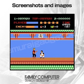 Spartan X (Kung-Fu Master) & Yie Ar Kung-Fu Nintendo Famicom / FC [Japanese NES]