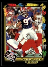 1991 Wild Card NFL Experience Dated 1/25/1992 Cornelius Bennett Buffalo Bills #8