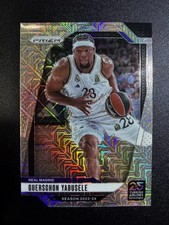 2024 Panini Prizm EuroLeague #196 Guerschon Yabusele Mojo Prizm /25 Real Madrid