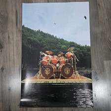 Rush Neil Peart Tama Artstar Drums Floating Raft Le Studio Matte Art Poster