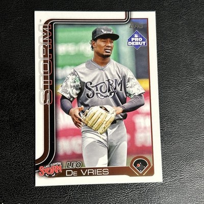 2025 Topps Pro Debut Leo De Vries Athletics 
