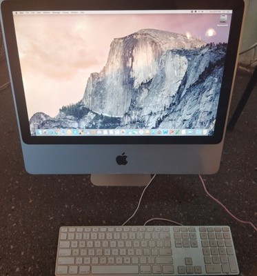 Apple iMac Series All-in-One Desktop Computer, Silver
