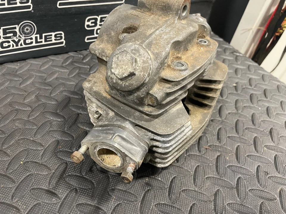 Honda SL125 Motosport SL 125 1973 motor extremo superior culata Foto 2 de 4