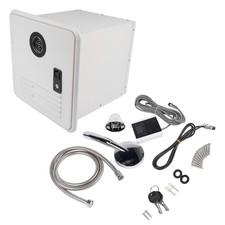 RV Tankless Propane Instant Water Heater 15x15" Door 42000 BTU for RV Family Use