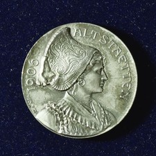 Schweiz Sch&uuml;tzenmedaille 1906 Altst&auml;tten St. Gallen | Silber | &Oslash; 23 mm