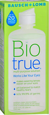 B&L Biotrue multi-purpose solution 10oz w/ case --
