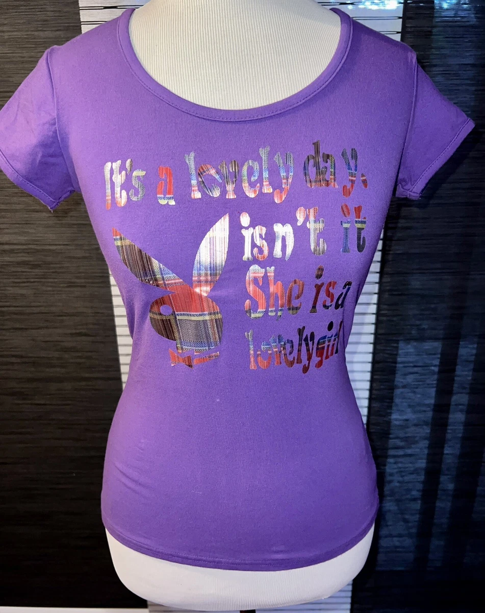 Playboy purple shirt sales