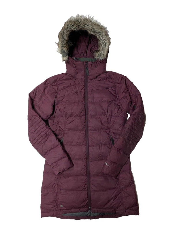 outdoor-research goose down long parka hooded jacket