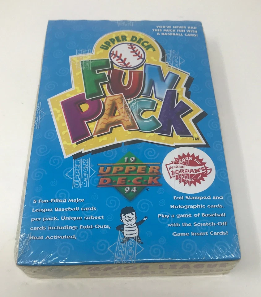 1994 UPPER DECK Fun Pack Baseball Hobby BOX 36 Packs MLB FACTORY SEALED - Image 2 of 4