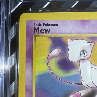 🔥CGC 9🔥2000 Pokemon Black Star Mew Promo Pokemon League #8 | eBay