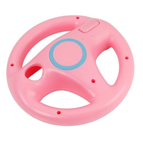 Pink Steering Wheel Compatible For And U Pink For Wii Wii - Picture 1 of 4