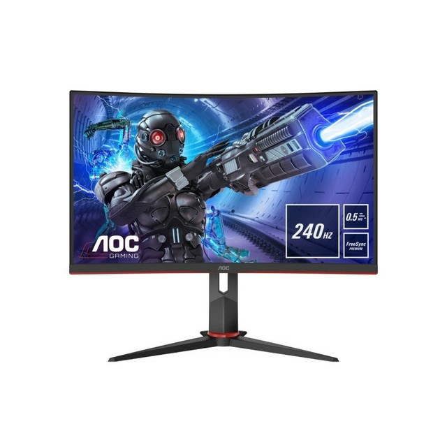 Monitor AOC C27g2zu/bk Gaming curvo 27\
