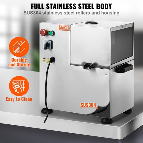 VEVOR Extractor de Zumo de Caña de Azúcar Eléctrico 800W 300kg/h con 4 Rodillos - Imagen 4 de 12
