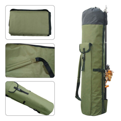 5 Rods Tube Fishing Rod Bag Case Fishing Tackle Carrier Pole Storage Portable | eBay 5 Rods Tube Fishing Rod Bag Case Fishing Tackle Carrier Pole Storage Portable | eBay