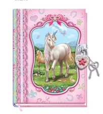 Secret Diary With Lock and keys for Girls Brithday Gifts Fancy Journal Notebook 