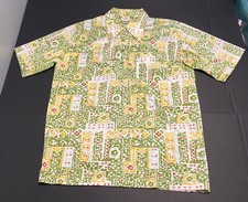 Jantzen 100 Men's Shirt SZ Med Vintage 1970s Collared Pullover 1/4 Button NOS