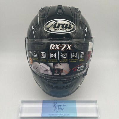 Arai Radical Black Full face helmet Corsair-X Japan RX-7X