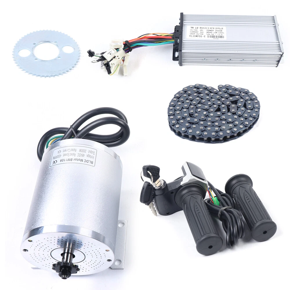 2000w electric hotsell bike conversion kit