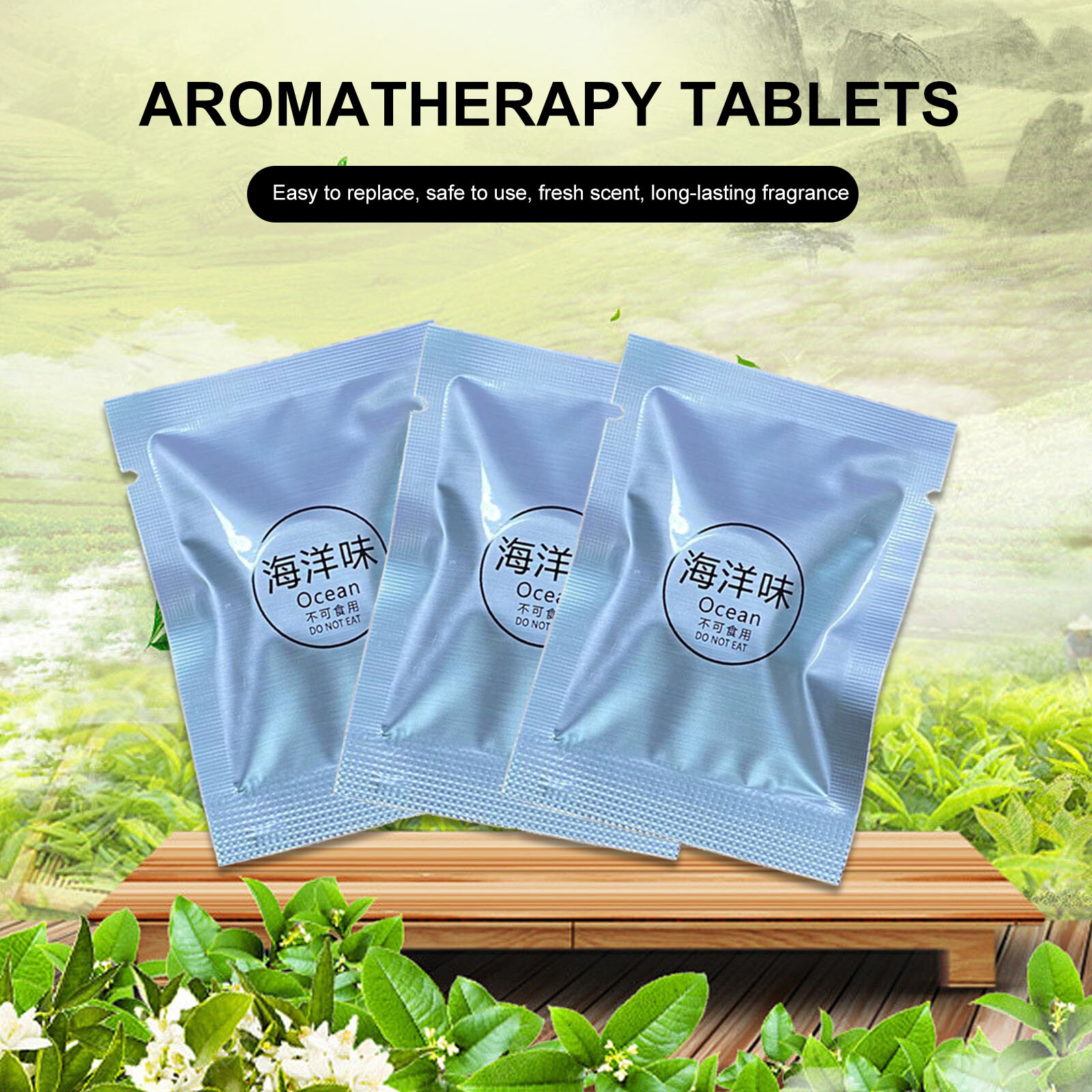 Car Aromatherapy Tablets 6 Pcs Replacement Pads Air Freshener Refills (C) eBay