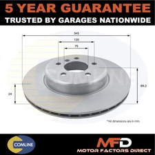 Fits BMW 5 Series 6 7 Comline Rear Brake Disc #1 34216775289