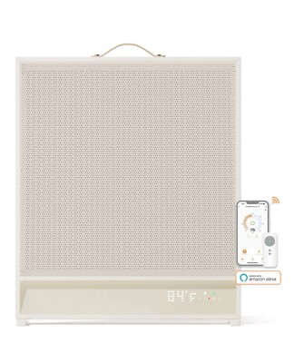 Sunkos SK-E1 Sunshine Electric Space Heater With Far-Infrared Heat No Fan Noise
