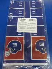 New York Giants NFL Pro Football Sports Party Decoration Plastic Tablecover