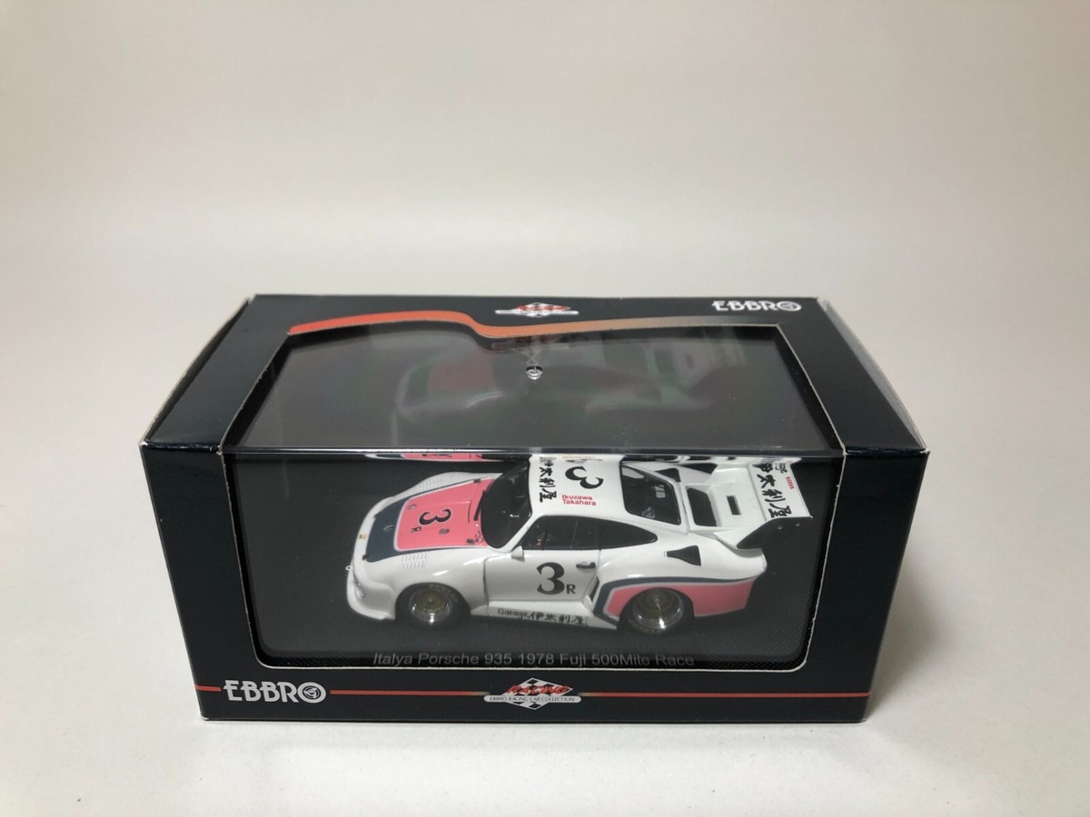 1/43 EBBRO Italya Porsche 935 1978 Fuji 500Mile Race White