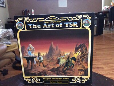 THE ART OF TSR DRAGONS OF SUMMER FLAME JIGSAW PUZZLE LARRY ELMORE