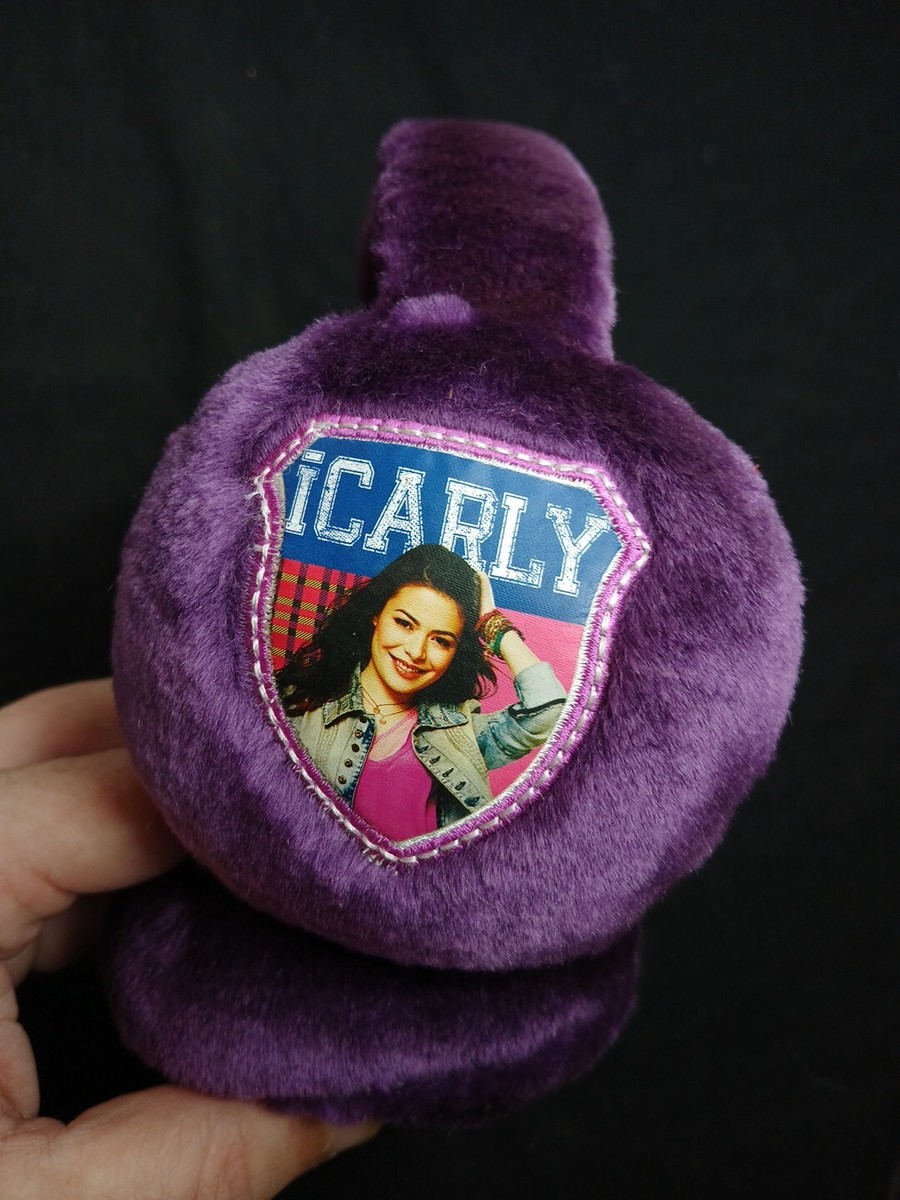 icarly Earmuffs Purple Nickelodeon TV Show Memorabilia Miranda