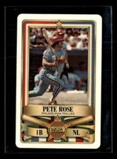 1982 Perma-Graphics All-Star Credit Cards Pete Rose #16 Phillies UX1106