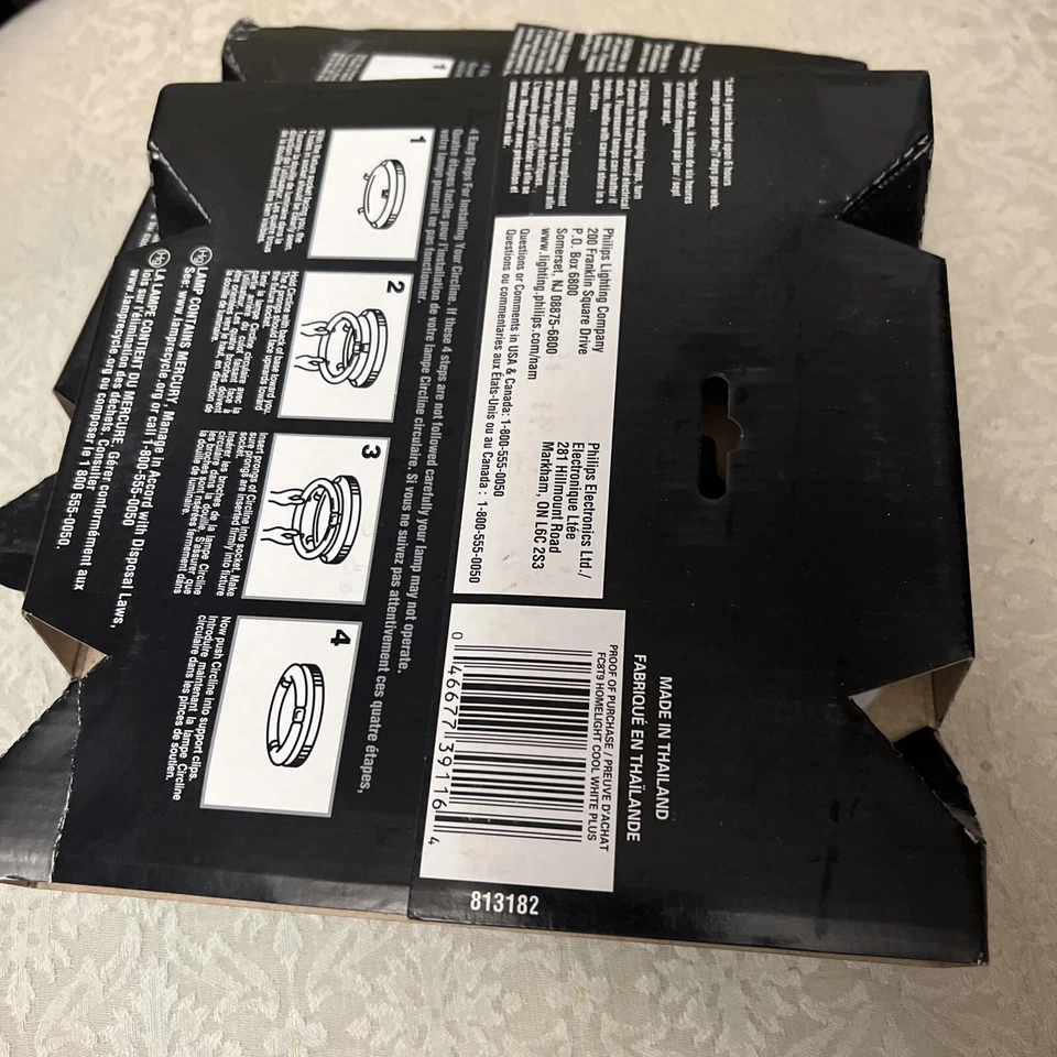 One (1x) 391169 Philips FC8T9/COOL WHITE PLUS 22W Circular Fluorescent Lamp - Image 2 of 2