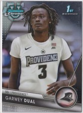 Garwey Dual 2023-24 Bowman University Chrome Base 1st Bowman Card #69