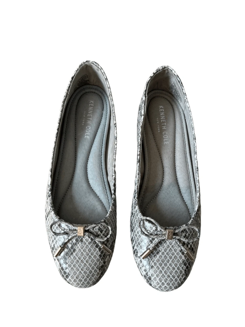 NEW BALANCE Kenneth Cole New York Donna Balance Pelle Balletto Grigie 7