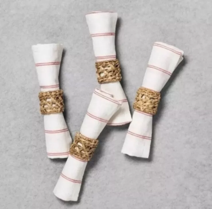 Hearth and shop hand napkin rings
