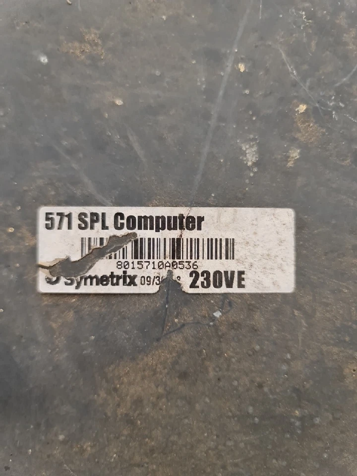 Symetrix 571 SPL Computer, Paging System Controller, VGC Untested - Image 3 of 4