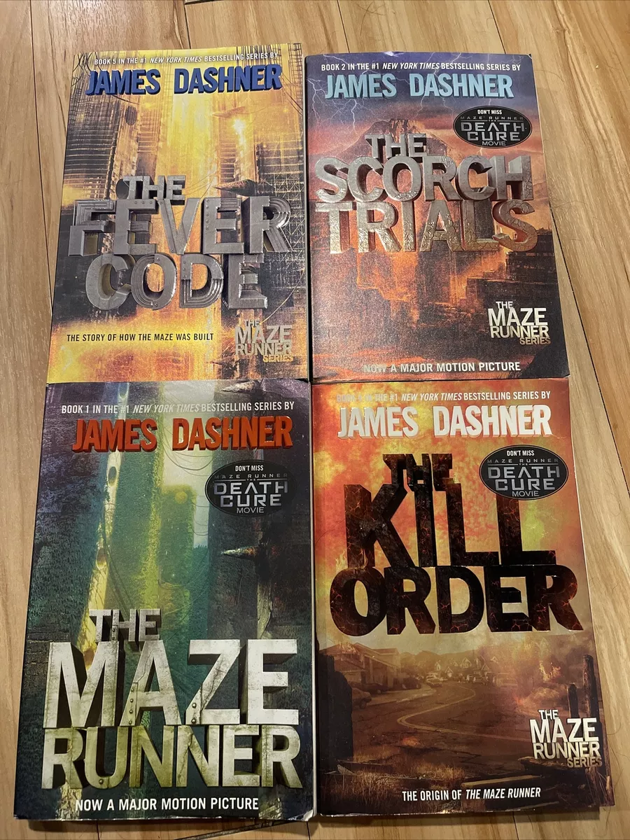 The Maze Runner Series (4 books) by James Dashner, Paperback | Pangobooks