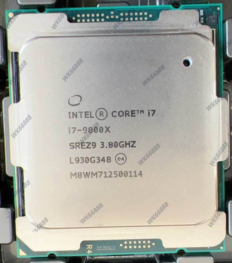Intel Core i7-9800X 8-Cores 16 Threaded LGA-2066 SREZ9 3.8