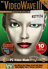 Video Wave III Version 3.5 Pc New PLUS Bonus Photo Vista 2.0 New XP