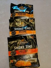 Bear Mountain Smoke ‘Ems BOLD BBQ Real Wood Smoke On Any Grill 6 Oz New lot 3.
