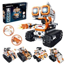 5 in 1 STEM Robotics Building Kit, 560 PCS APP/Remote Control Robot Toy Building