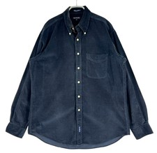 Gant Herren Cordhemd Cord Lässig Formell Hemd Größe L